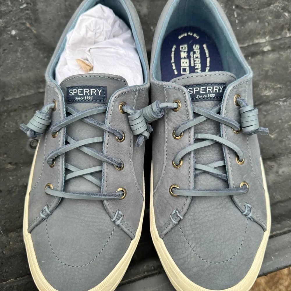 Sperry Women's Gray Boat Shoes - Picture 4 of 6